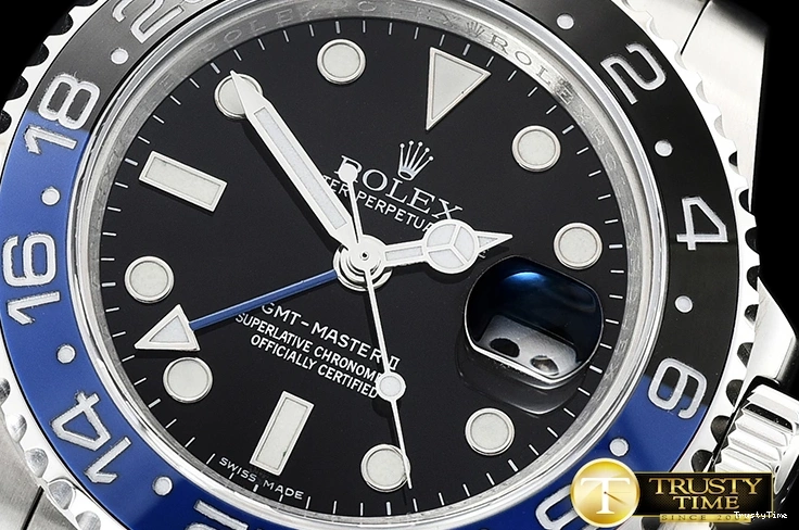 0717 Bright GMT Master II 116710BLNR SS SS Black KSF 627